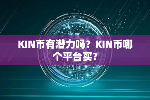 KIN币有潜力吗？KIN币哪个平台买？第1张-币家园