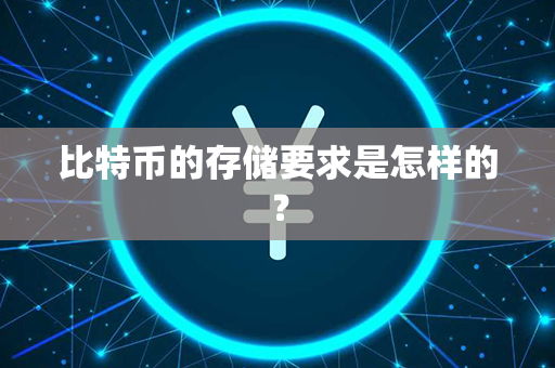 比特币的存储要求是怎样的？第1张-币家园