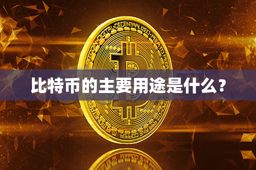 比特币的主要用途是什么？第1张-币家园