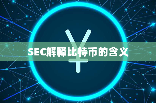 SEC解释比特币的含义第1张-币家园