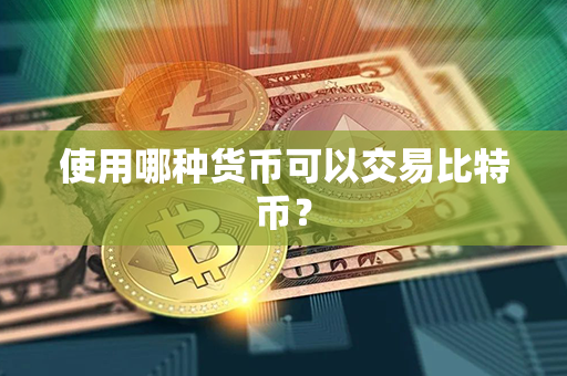 使用哪种货币可以交易比特币？