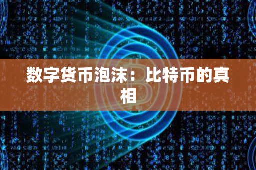 数字货币泡沫：比特币的真相