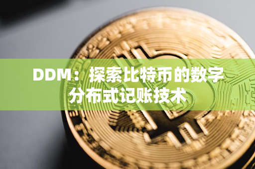 DDM：探索比特币的数字分布式记账技术