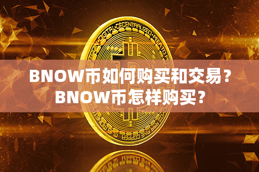 BNOW币如何购买和交易？BNOW币怎样购买？