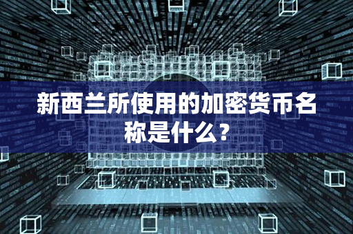 新西兰所使用的加密货币名称是什么？