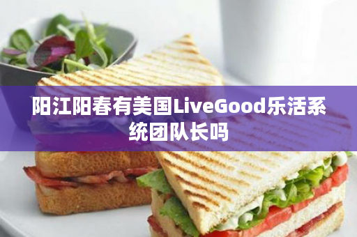 阳江阳春有美国LiveGood乐活系统团队长吗