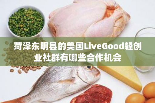 菏泽东明县的美国LiveGood轻创业社群有哪些合作机会