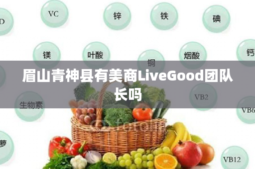 眉山青神县有美商LiveGood团队长吗