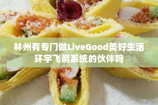 林州有专门做LiveGood美好生活环宇飞箭系统的伙伴吗