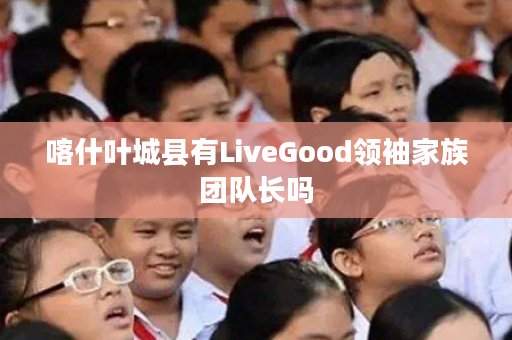 喀什叶城县有LiveGood领袖家族团队长吗