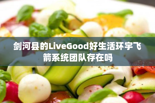 剑河县的LiveGood好生活环宇飞箭系统团队存在吗