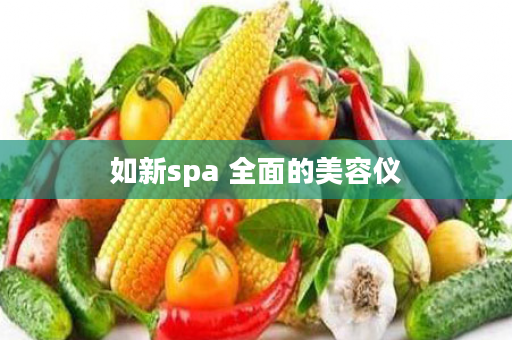 如新spa 全面的美容仪